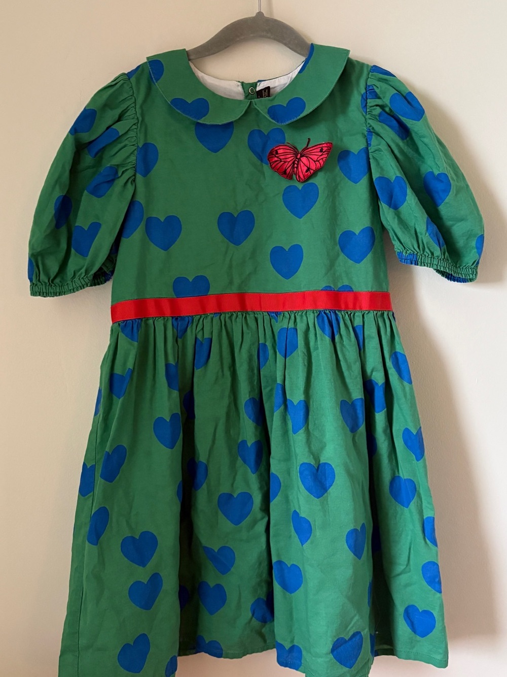 Mini Rodini heart print dress